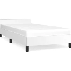 Bedframe met hoofdeinde zonder matras 80x200 cm>vidaXL Outlet