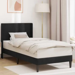 Bedframe met hoofdeinde 80 x 200 cm Fluweel>vidaXL Discount