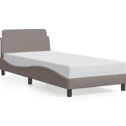 Bedframe met hoofdeinde "Dover" 80x200 cm stof>vidaXL Sale