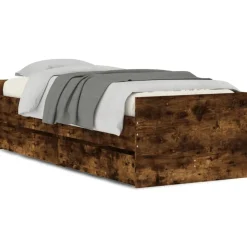 Bedframe met lades kleurig 100x200 cm>vidaXL New