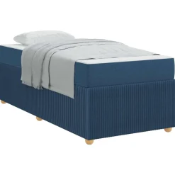 Bedframe met matras 80 x 200 cm Stof>vidaXL Online
