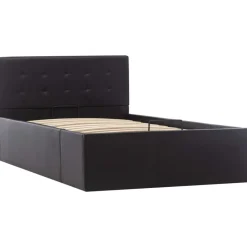 Bedframe met opbergruimte hydraulisch kunstleer 90x200 cm><noscript><img width=