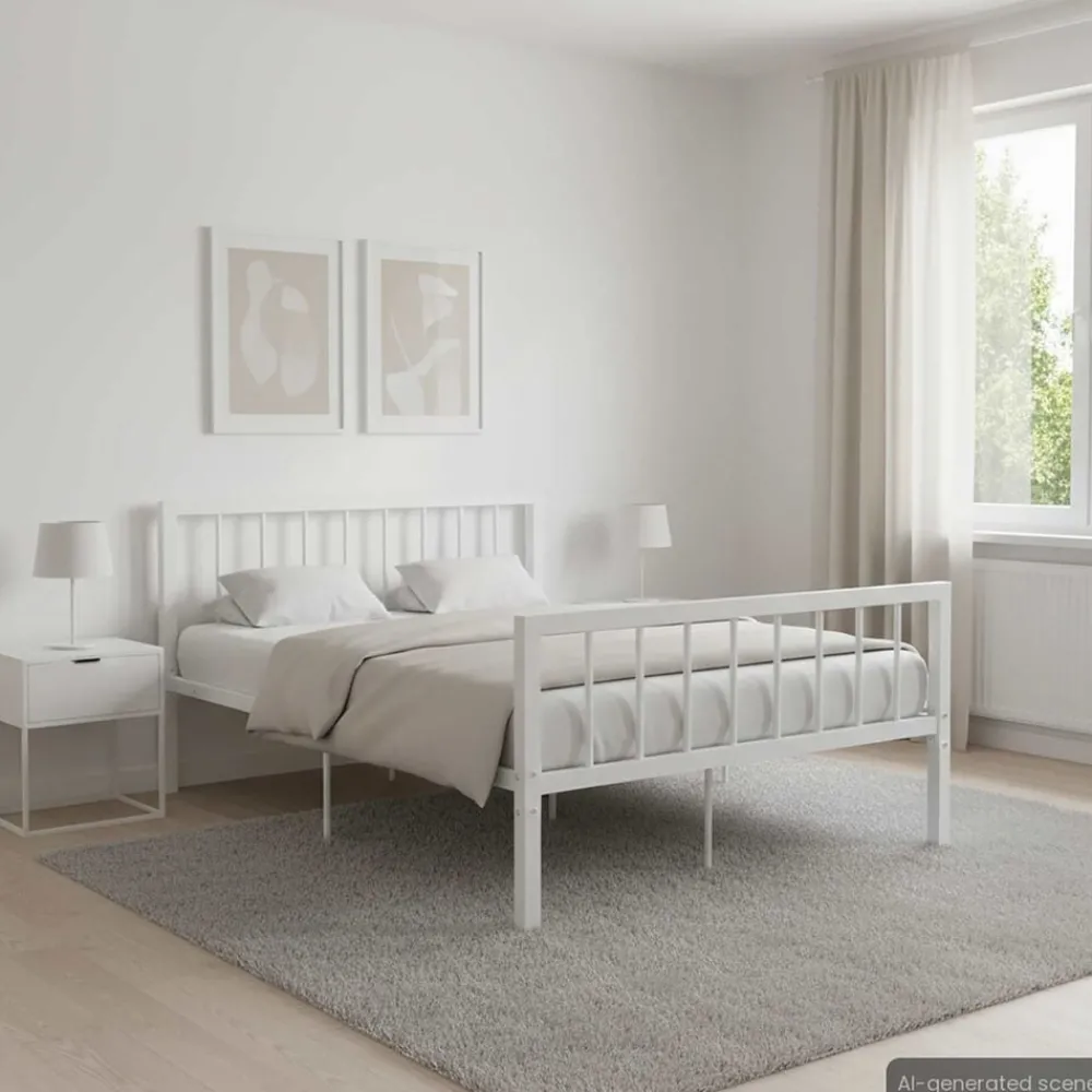 Bedframe metaal 120x200 cm>vidaXL Clearance
