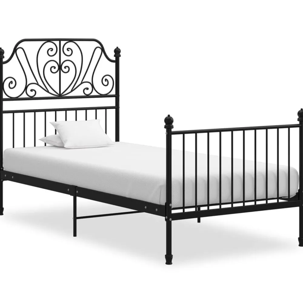 Bedframe metaal 90x200 cm>vidaXL Best