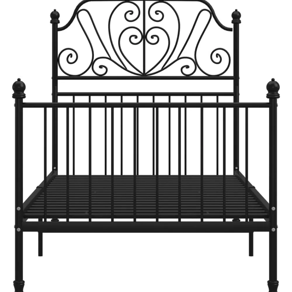 Bedframe metaal 90x200 cm>vidaXL Best