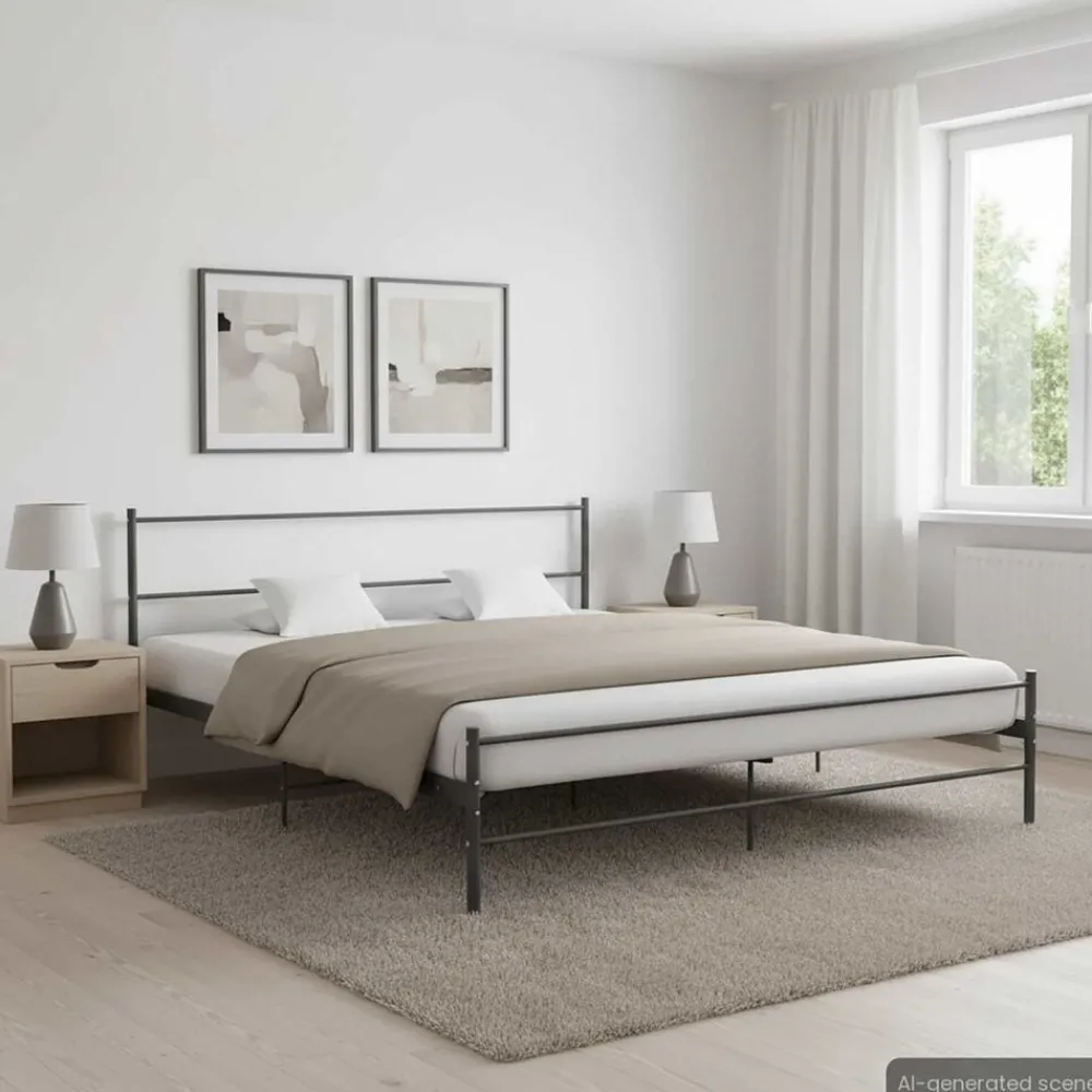 Bedframe metaal 180x200 cm>vidaXL Clearance