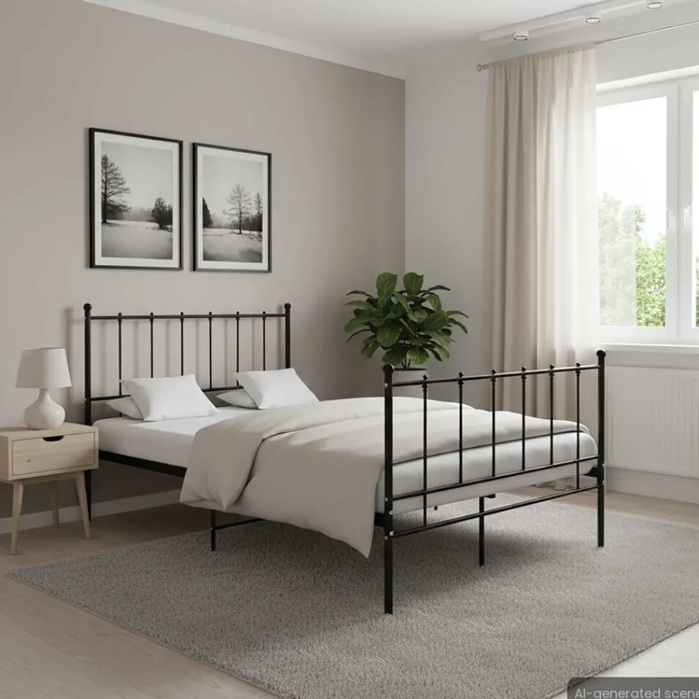 Bedframe metaal 120x200 cm>vidaXL Clearance