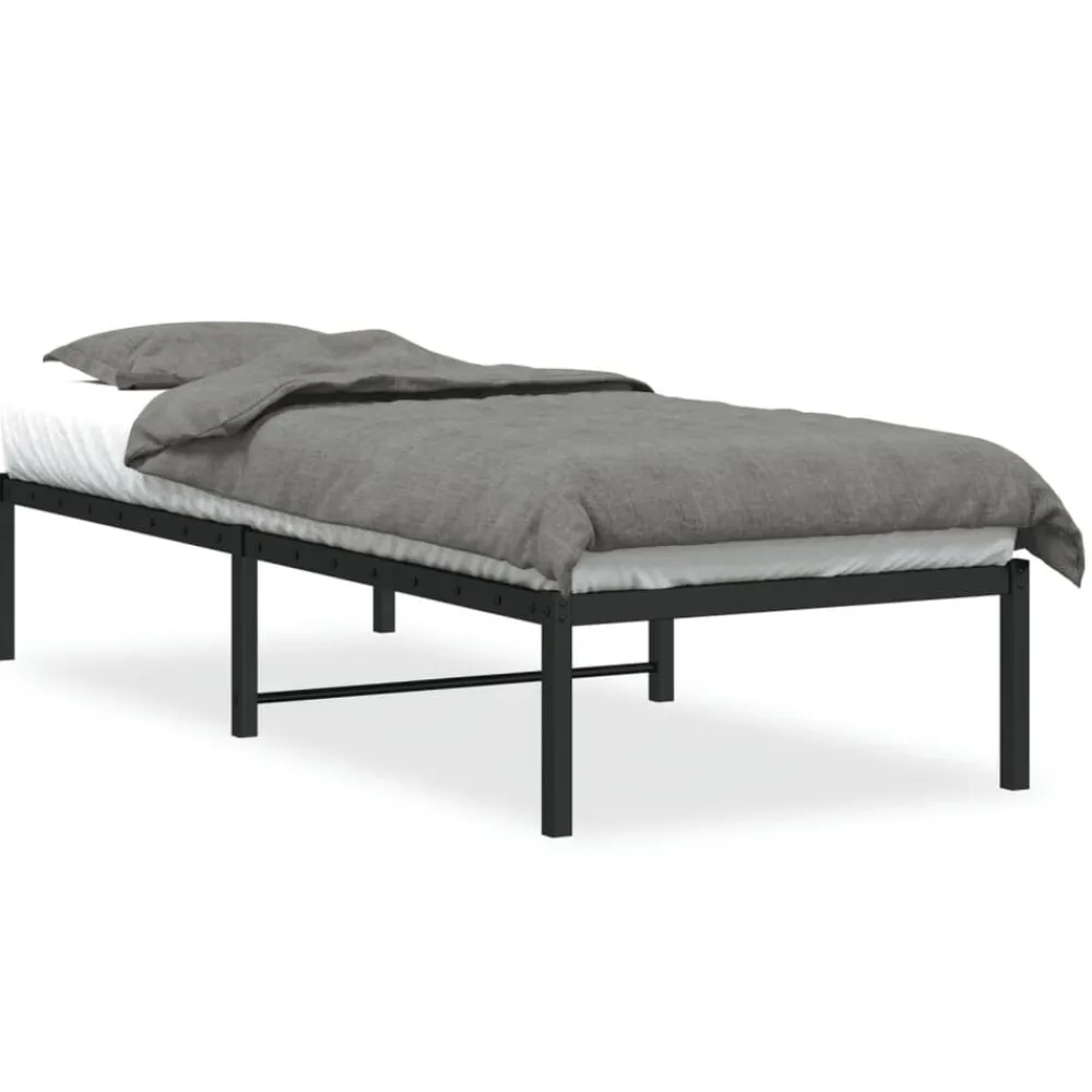 Bedframe metaal 75 x 190 cm>vidaXL Outlet