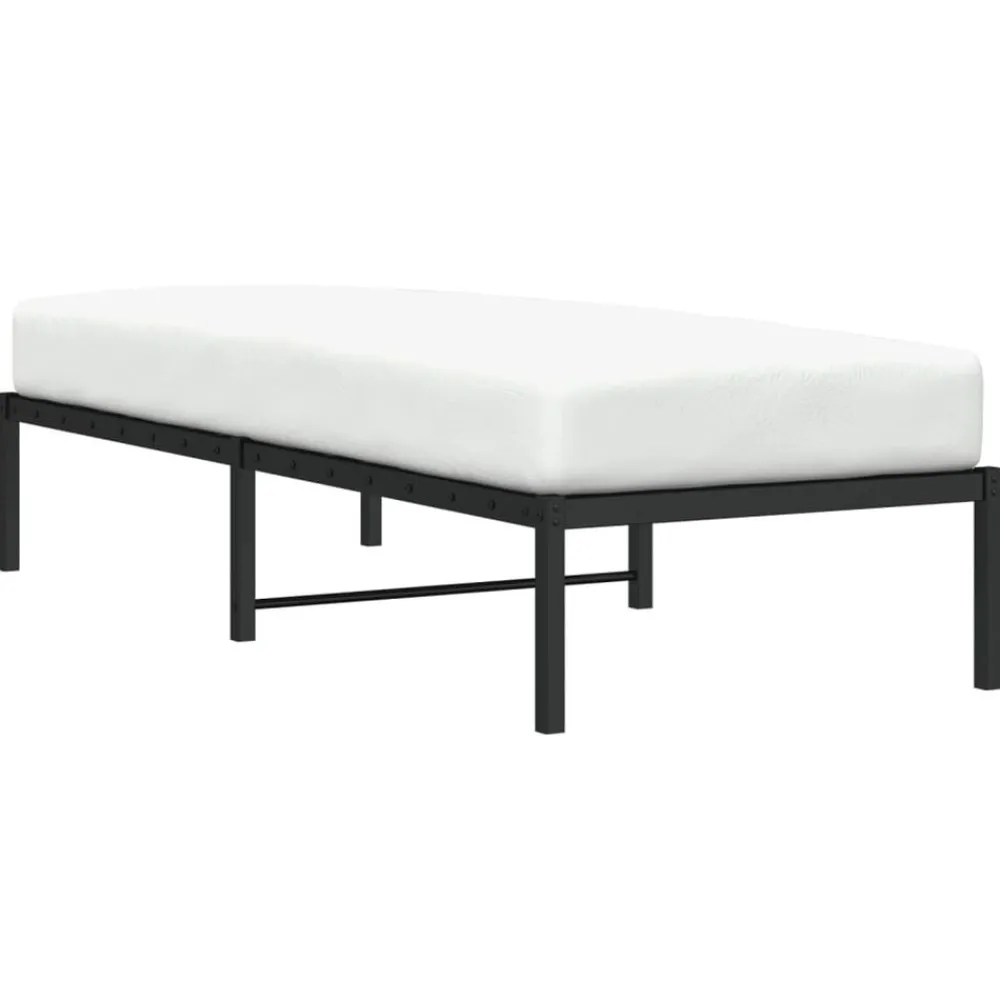 Bedframe metaal 75 x 190 cm>vidaXL Outlet