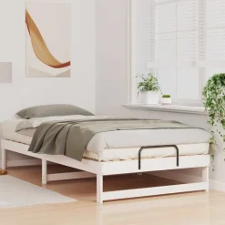 Bedframe 100 x 200 cm Massief grenenhout><noscript><img width=