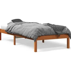 Bedframe zonder matras massief grenenhout 75x190 cm>vidaXL Clearance