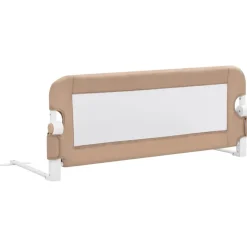 Babyveiligheid*vidaXL Bedhekje peuter 102x42 cm polyester Taupe