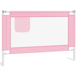 Babyveiligheid*vidaXL Bedhekje peuter 100x25 cm stof Roze
