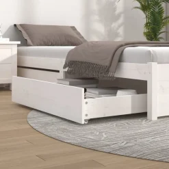 Bedlades 2 st massief grenenhout>vidaXL Hot
