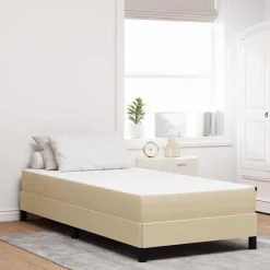 Bedden & Accessoires*vidaXL Bedmatras met matras Saliegroen 80 x 200 cm Stof Lichtgroen Grijs