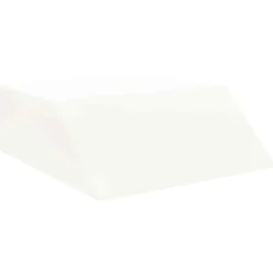 Linnengoed*vidaXL Been Kussen Effen 63 x 52 x 19,5 cm PU Schuim Wit