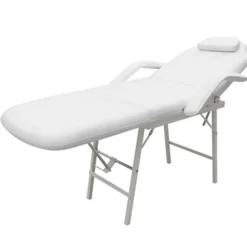 Behandelingsstoel voor gezicht 185x78x76 cm kunstleer>vidaXL New
