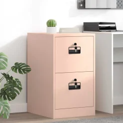 Bestandenkast met lade 44 x 50 x 74,5 cm Koudgewalst Staal>vidaXL Clearance