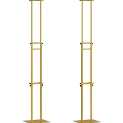 Beurs Displays 2 pcs 30 x 23,5 x 210 cm Staal>vidaXL Discount