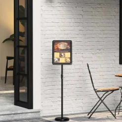 Beurs Displays 30 x 25 x 128 cm Aluminium>vidaXL Clearance