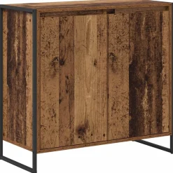 Bijzetkast 79 x 36 x 75 cm Bewerkt hout>vidaXL Best