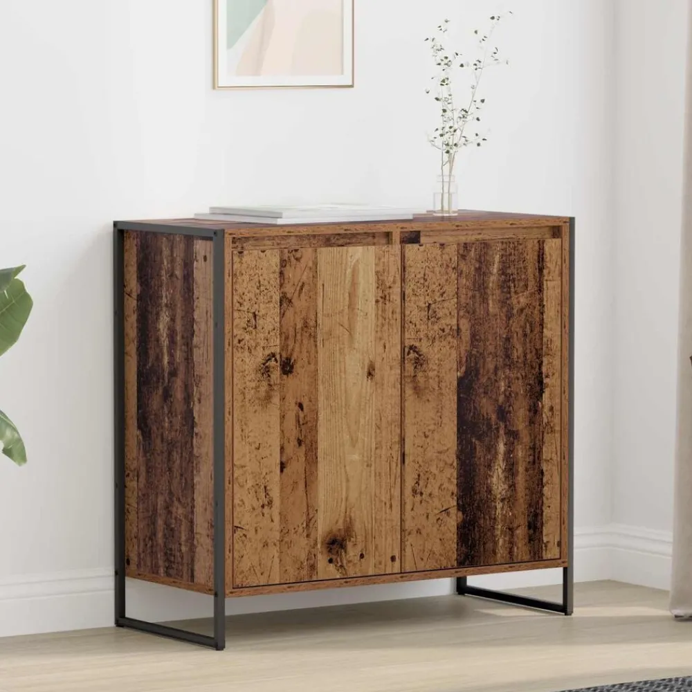 Bijzetkast 79 x 36 x 75 cm Bewerkt hout>vidaXL Best