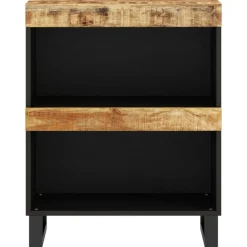 Bijzetkast 60x33x75 cm massief mangohout><noscript><img width=
