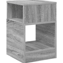 Bijzettafel 30,5 x 30 x 45 cm Bewerkt hout>vidaXL Outlet