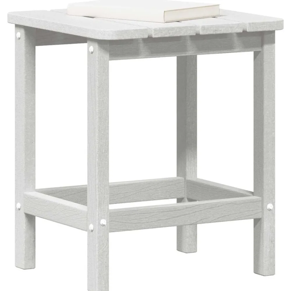 Bijzettafel 38 x 38 x 46 cm Polyetheen>vidaXL