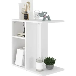 Bijzettafel 50x30x50 cm bewerkt hout><noscript><img width=