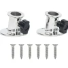 Biminibasis2 st voor 26 mm buis rondroestvrij staal>vidaXL New