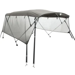 Biminitop 4 bogen met mesh zijwanden 243x(170-182)x137 cm>vidaXL Discount