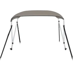 Voertuigonderdelen & -Accessoires*vidaXL Biminitop 2 bogen 150x120x110 cm Grijs