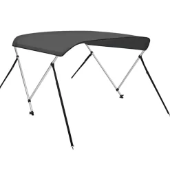Voertuigonderdelen & -Accessoires*vidaXL Biminitop 2-boogs 150x120x110 cm kleurig Antraciet
