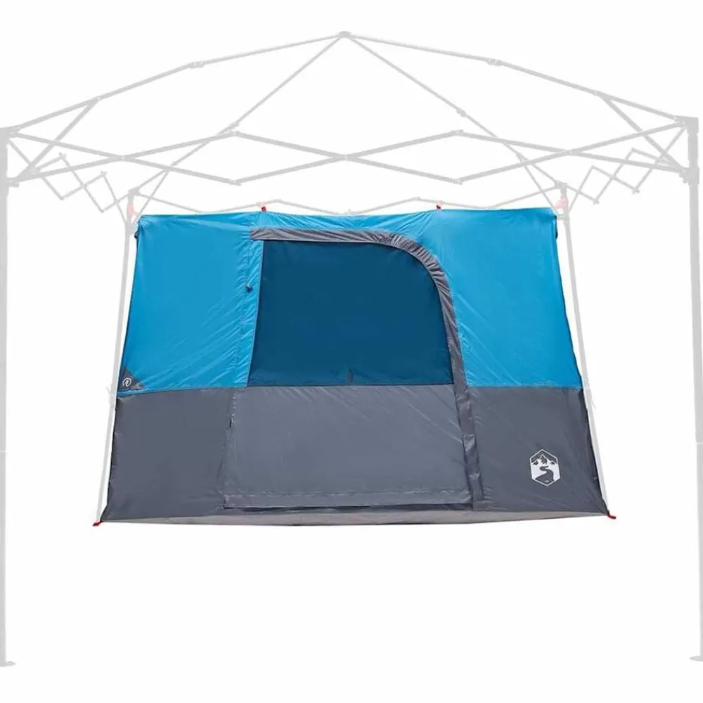 Buitensport*vidaXL Binnentent met dak met opslag 280 x 220 x 176 cm taft Blauw