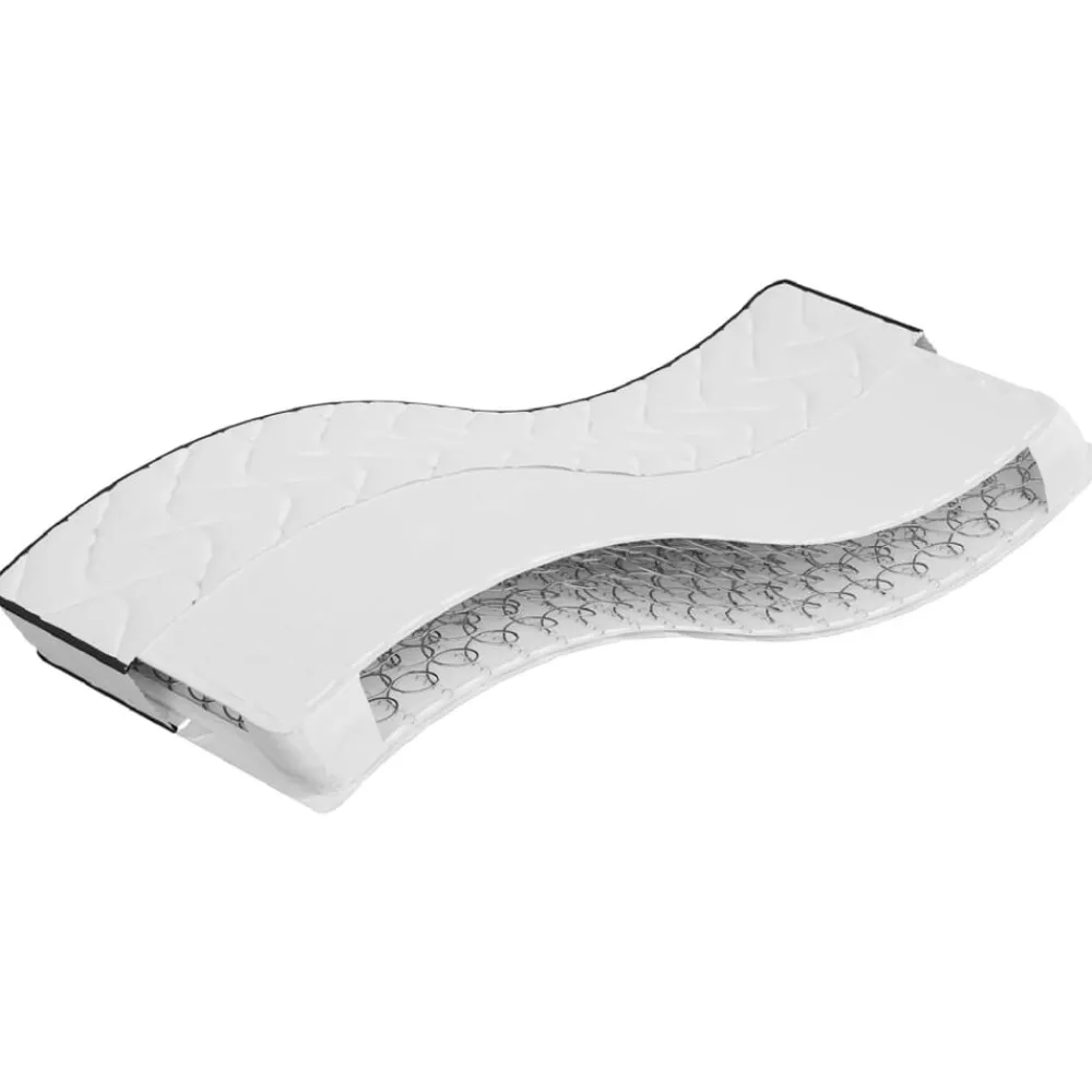 Bedden & Accessoires*vidaXL Binnenveringmatras middelhard 80x200 cm