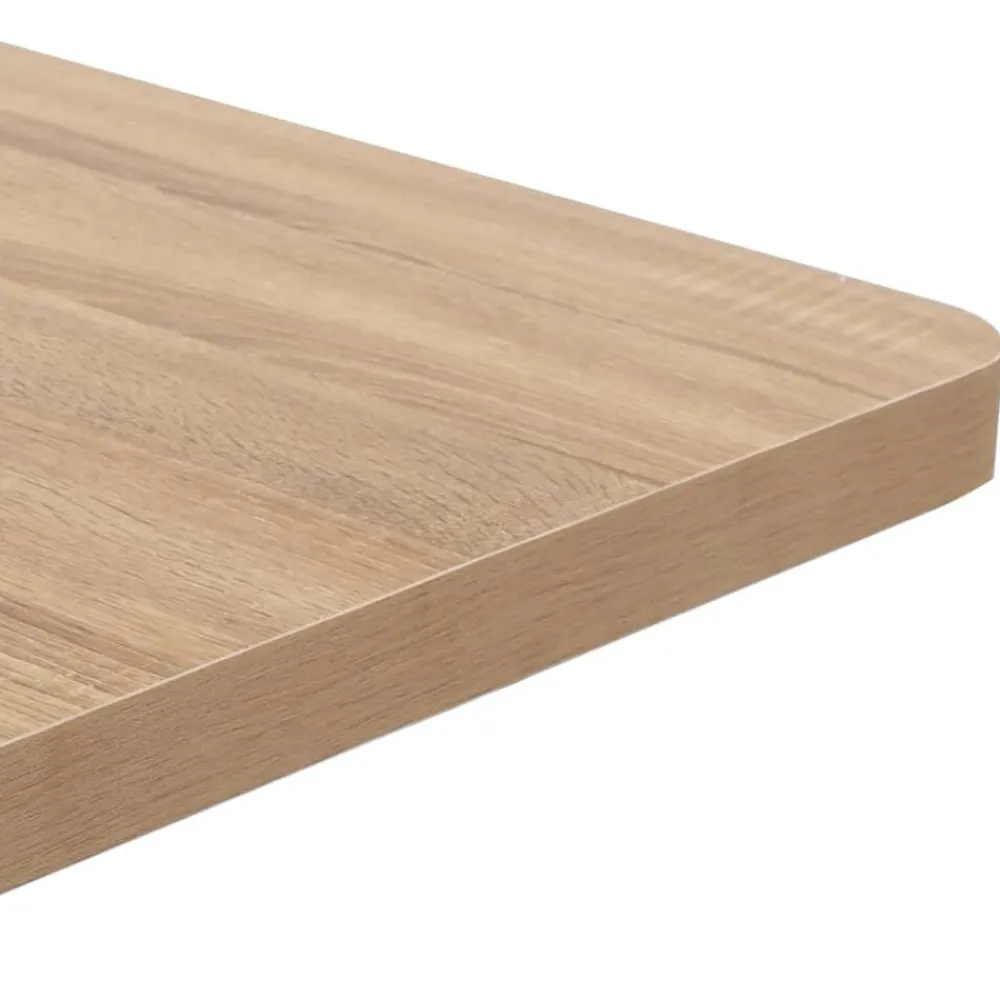Bistrotafel 50x50 cm MDF lichtbruin>vidaXL Outlet