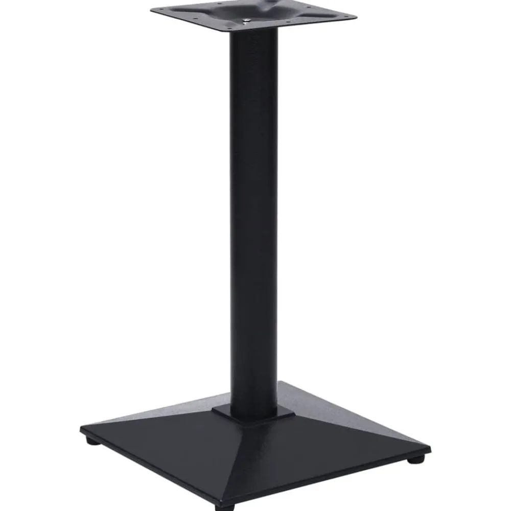 Tafelaccessoires*vidaXL Bistrotafelpoot 41x41x72 cm gietijzer zwart