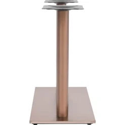 Bistrotafelpoot 70x40x72 cm roestvrij staal messingkleurig><noscript><img width=