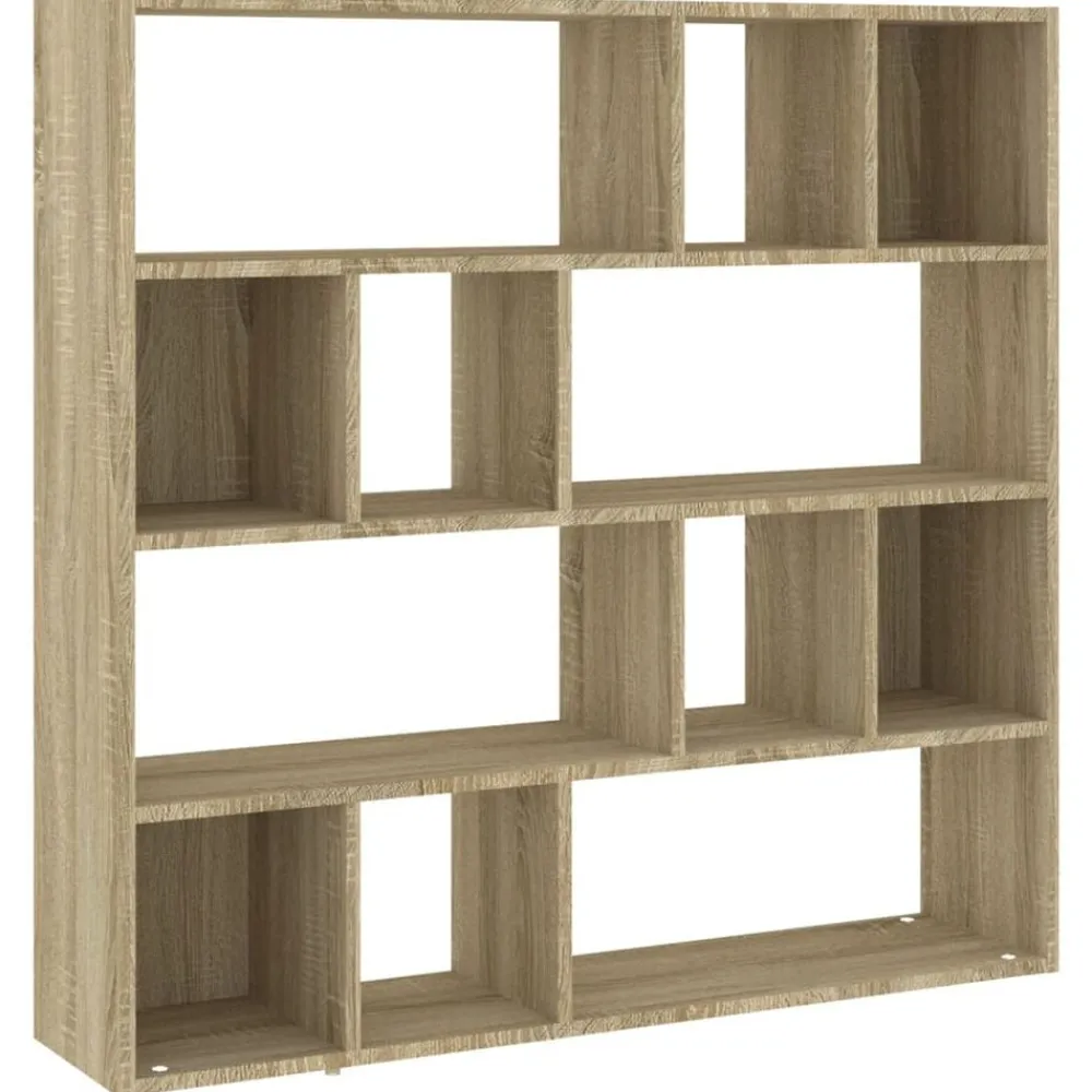 Kamerschermen*vidaXL Boekenkast / kamerscherm 105x24x102 cm kleurig Sonoma eiken