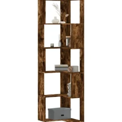 Boekenkast 5-laags hoek 50x50x179 cm bewerkt hout>vidaXL