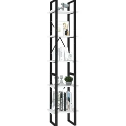 Boekenkast met 5 schappen 40x30x175 cm bewerkt hout><noscript><img width=