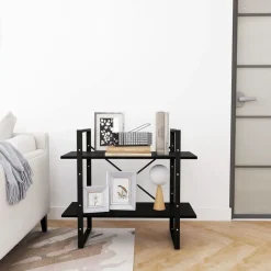 Boekenkast met 2 schappen 80x30x70 cm massief grenenhout><noscript><img width=