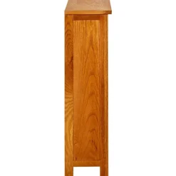 Boekenkasten & Wandplanken*vidaXL Boekenkast met 3 schappen 70x22,5x82 cm massief eikenhout