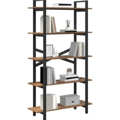 Boekenkast 100 x 33,5 x 178 cm Bewerkt hout><noscript><img width=