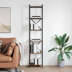 Boekenkasten & Wandplanken*vidaXL Boekenkast 40 x 30 x 189,5 cm Bewerkt hout Oud hout