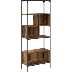 Boekenkast 76 x 33 x 188,5 cm Bewerkt hout>vidaXL New