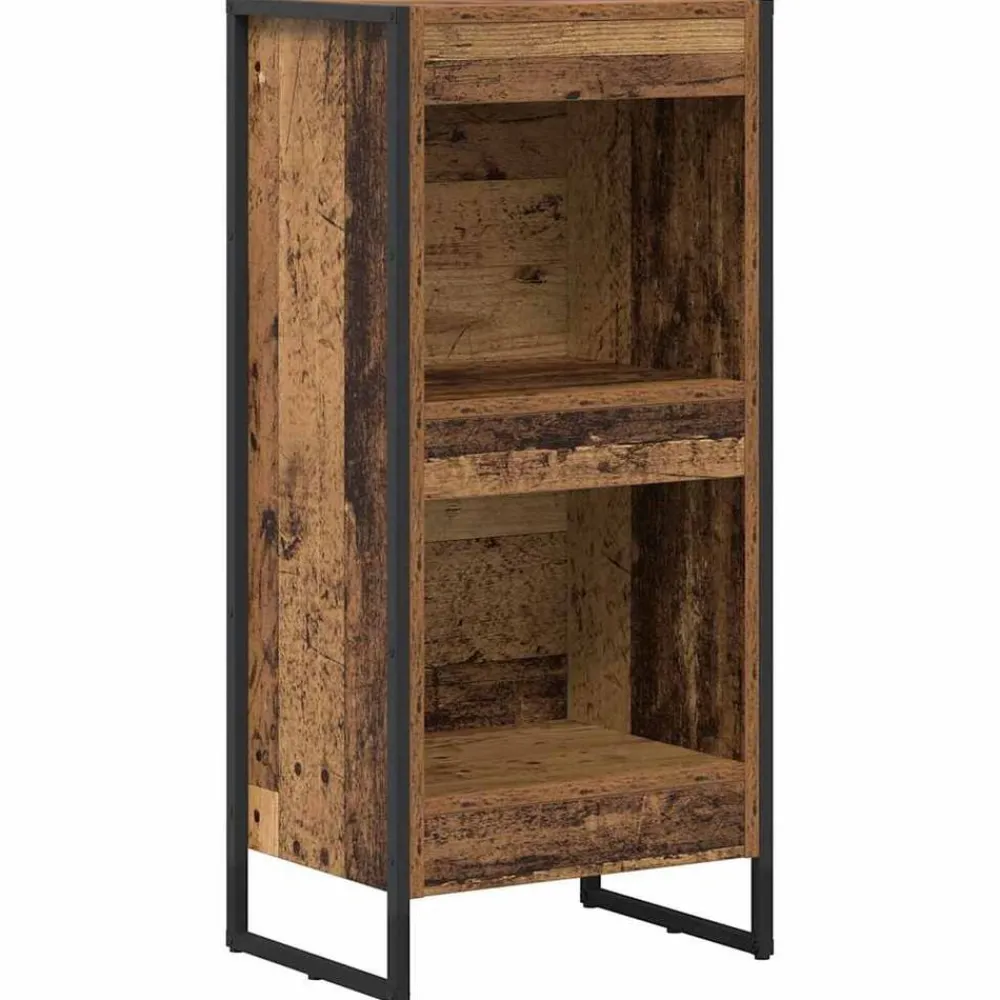 Boekenkast 80 x 30 x 155 cm Bewerkt hout>vidaXL Online