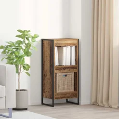 Boekenkast 80 x 30 x 155 cm Bewerkt hout>vidaXL Online