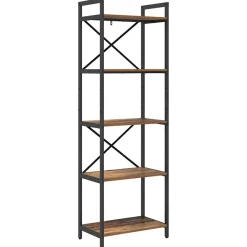 Boekenkasten & Wandplanken*vidaXL Boekenkast 56 x 34 x 171 cm Bewerkt hout Oud hout